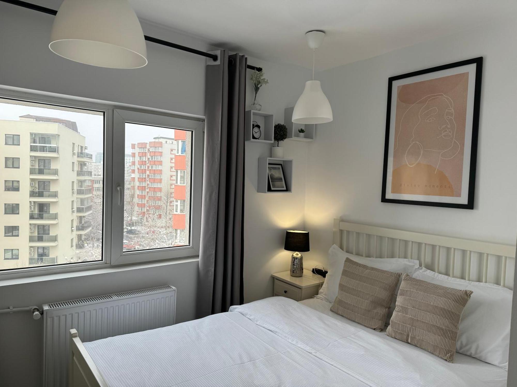 Evan Cozy Flat With Balcony & Parking, 13 September Bukurešť Exteriér fotografie